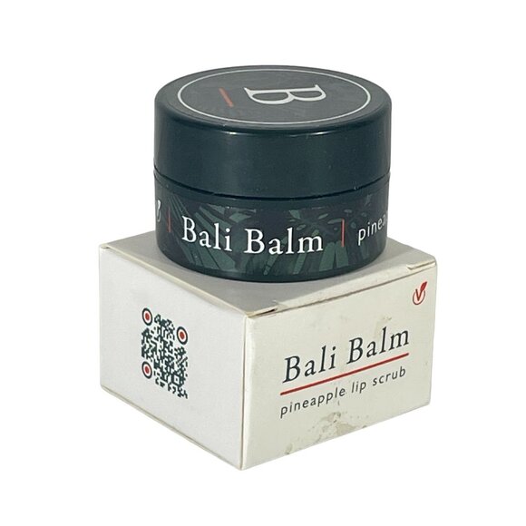 Bali Balm Pineapple lip scrub lip buff vegan sugar cane polish 15ml - Picture 1 of 3